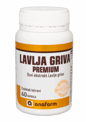 LAVLJA GRIVA PREMIUM 60 kapsula